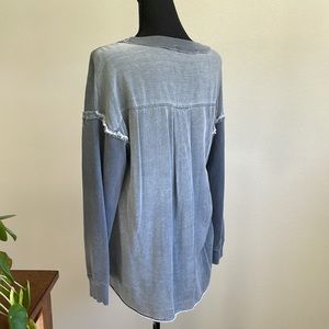Anthropologie (Stateside) gray top, size M